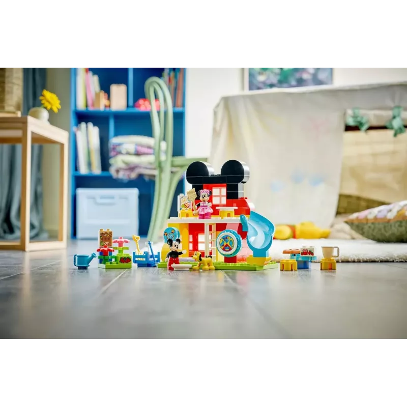 LEGO DUPLO 10465 „Mickey pelė“ klubo namelis su Minnie ir Pluto