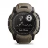 Garmin Instinct 2X Solar Tactical Edition 2,79 cm (1,1) MIP 50 mm Skaitmeninis 176 x 176 pikselių Liečiamas ekranas Žalias GPS (palydovas)
