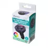 FM siųstuvas VAKOSS TC-B439K Bluetooth USB, 87.5–108 MHz, microSD/USB atkūrimas, 5V/3.1A išvestis, RGB ekranas