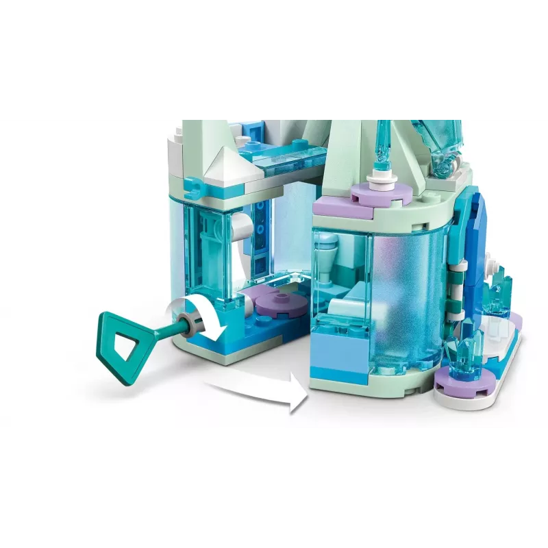 LEGO DISNEY 43278 Mini Arendelle pilis ir Elsos ledo rūmai