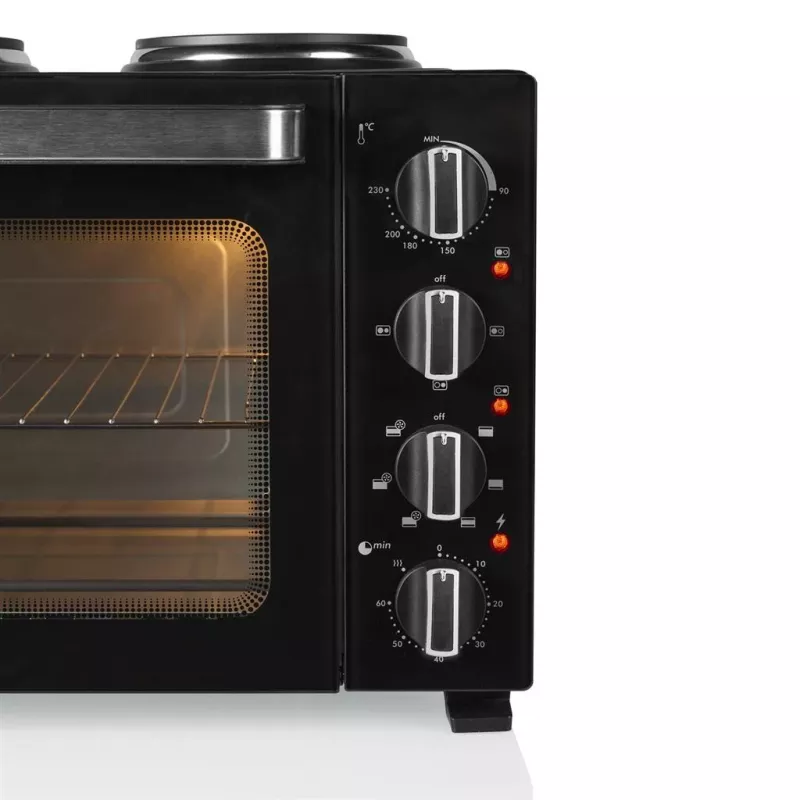 Tristar konvekcinė orkaitė su 2 kaitlentėmis | OV-3670 | 35 L | 3200 W | juoda