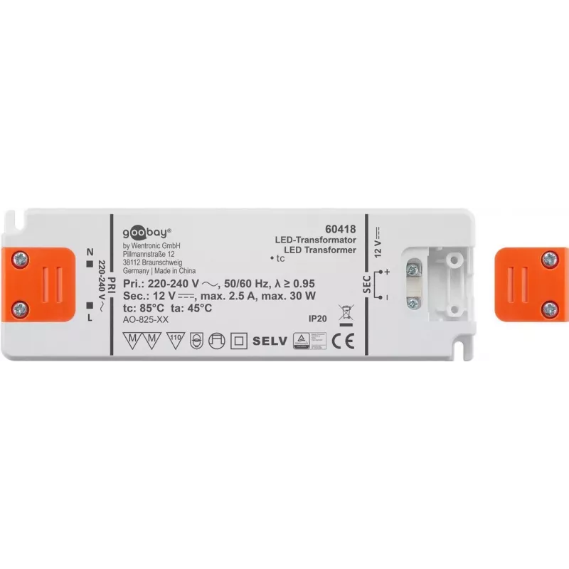 Goobay LED-Trafo 12 V/30 W (60418)