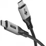 Goobay USB-C -Cable USB4 Version 2.0 1.5 m juoda Sidabrinė - 240 W 80 Gbit/s Power (74776)