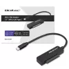 QOLTEC SATA adapteris 52269 2,5 colio diskui į USB-C, palaiko iki 2 TB