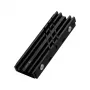 Oro aušintuvas SAVIO M.2 NVMe 2280 AK-60 juodas radiatorius 22x80 mm SSD