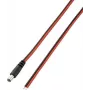 VOLTCRAFT žemos įtampos jungiamasis kabelis žemos įtampos kištukas - 5,5 mm 2,5 mm 1 vnt. (VC-10906535)