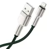 USB-A į Lightning laidas Baseus 1 m, žalias