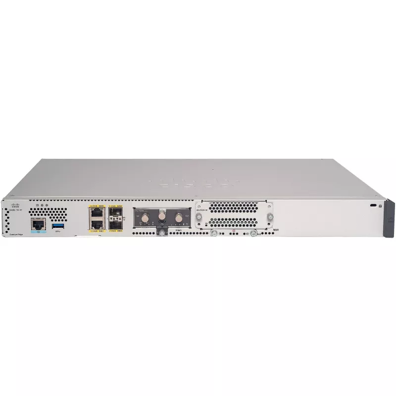 CISCO Catalyst 8200L su 1 NIM lizdu ir 4x1G WAN prievadais