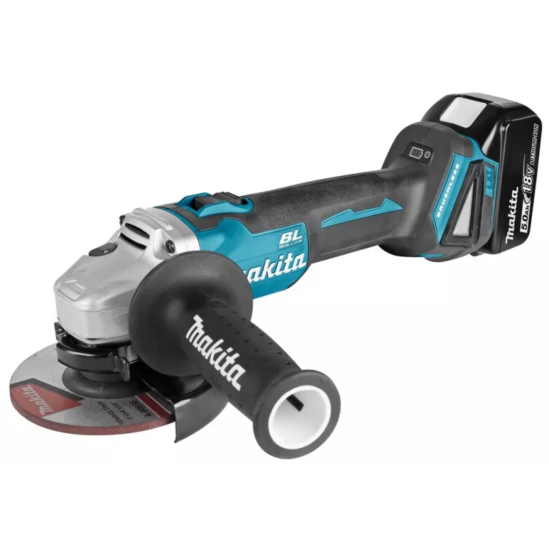 Makita DGA504RTJ kampinis šlifuoklis 12,5 cm 8500 aps./min. 2,5 kg