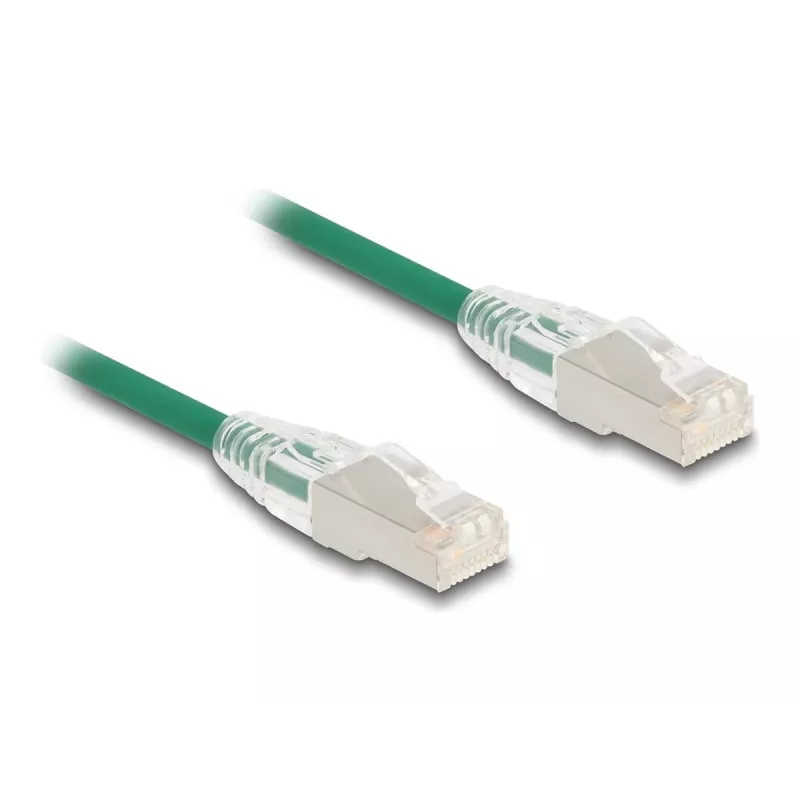 Tinklo kabelis DeLOCK RJ45 Cat.6A kištukas–kištukas 3 m žalias