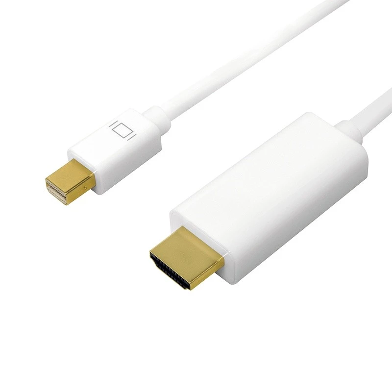 Mini DisplayPort į HDMI 4K, balta, 1m