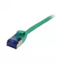 Synergy 21 komutacinis kabelis RJ45, CAT6A 500Mhz, 10m, žalias, U/FTP, plonas apvalus d=3,8mm, TPE(Superflex), AWG32, Synergy 21 - Skaitmeniniai/Duomenys - Tinklas