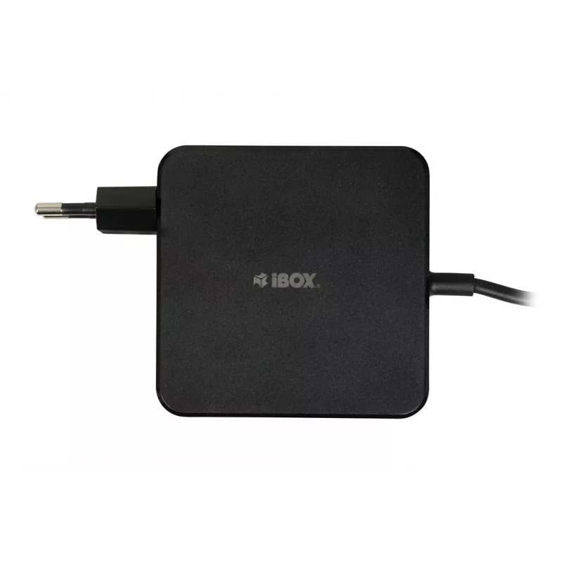 Maitinimo adapteris IBOX IUZ100TC 19V 3.42A (100W) USB‑C išvestis, 2 m kabelis, juodas