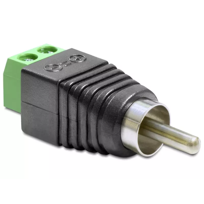 RCA jungčių adapteris DeLOCK 65417, juoda, žalia, sidabrinė