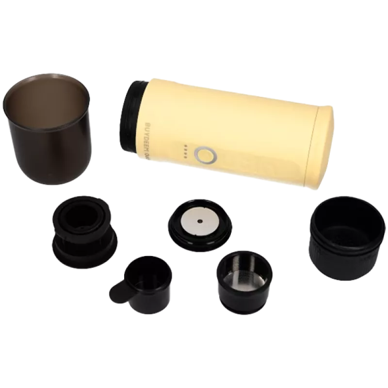 BUYDEEM Nano Espresso aparatas, modelis OTEM-01, spalva Mellow Yellow