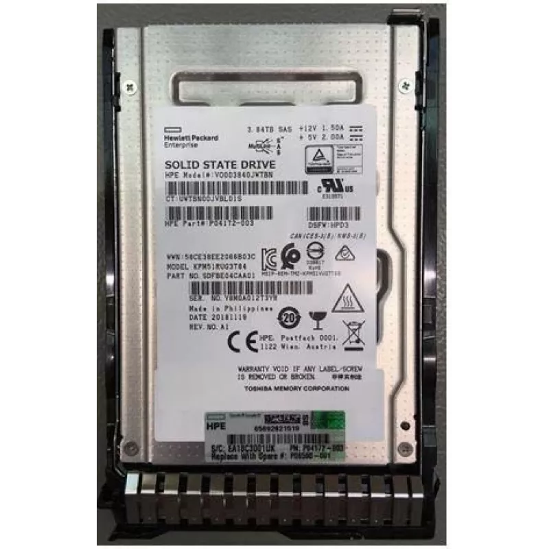 HPE SSD 3.84TB SAS 12Gb/s 2,5''