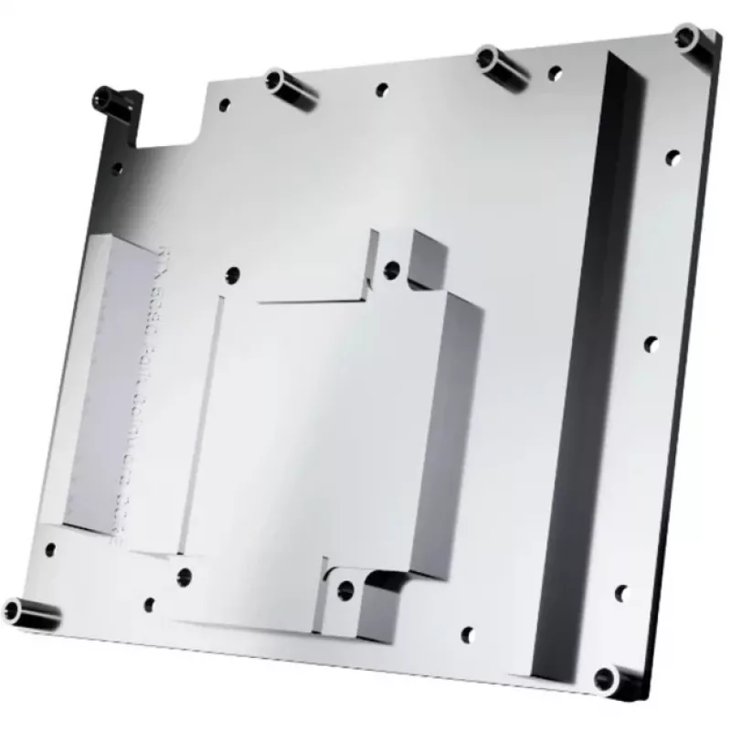 Galinė plokštė Alphacool 10260 Aliuminis Chromas Varis Juoda 154 mm