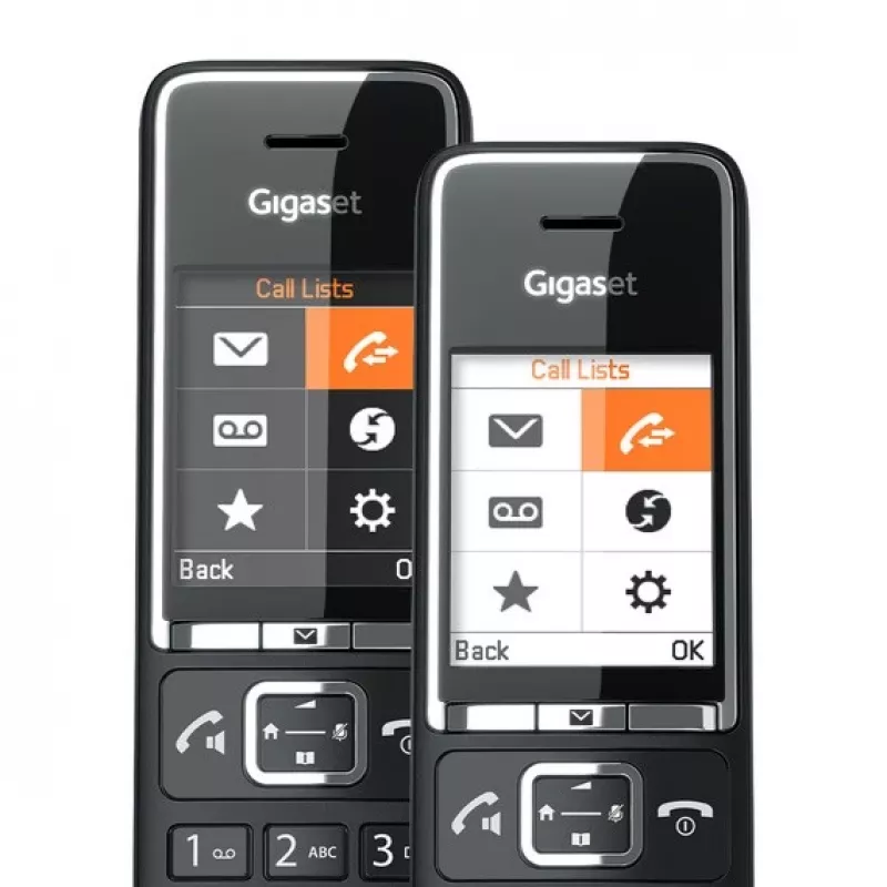 Belaidis telefonas Gigaset Comfort 550 — DECT belaidis ragelis su ilga baterijos veikimo trukme