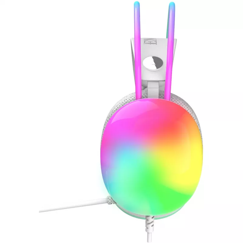 Cian Technology GmbH INCA žaidimų laisvų rankų įranga IGK-X8Y 7.1 USB RGB-LED turkio spalvos - Laisvų rankų įranga