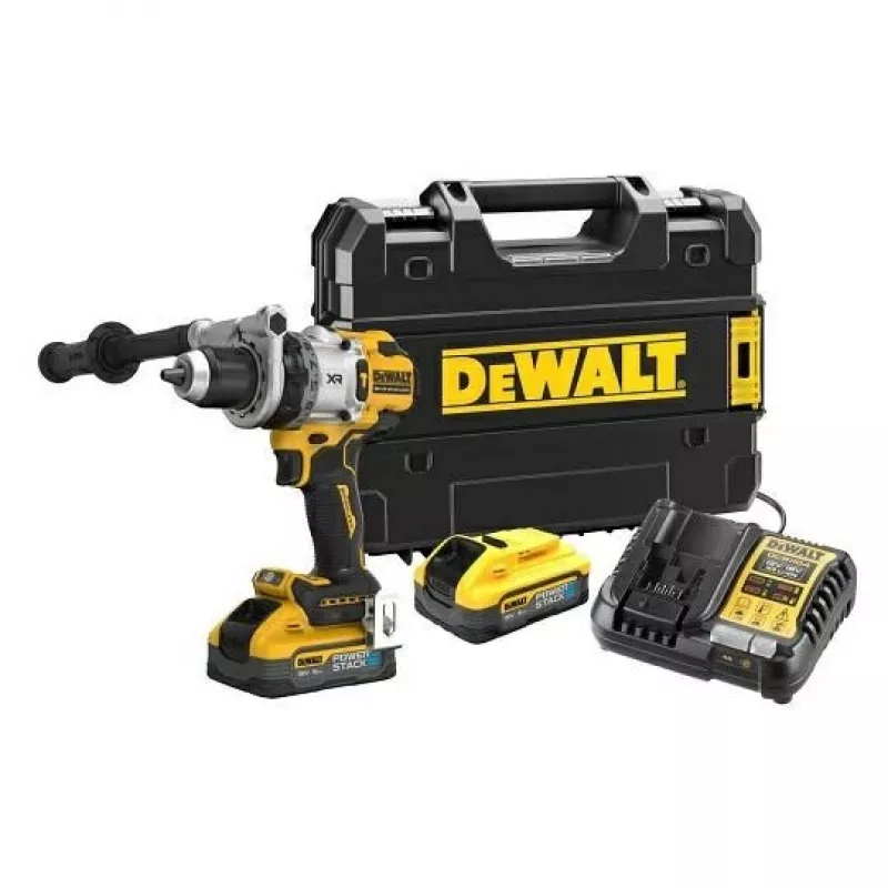 DeWALT DCD1007H2T-QW grąžtas 2250 RPM 1.85 kg Juoda, Geltona