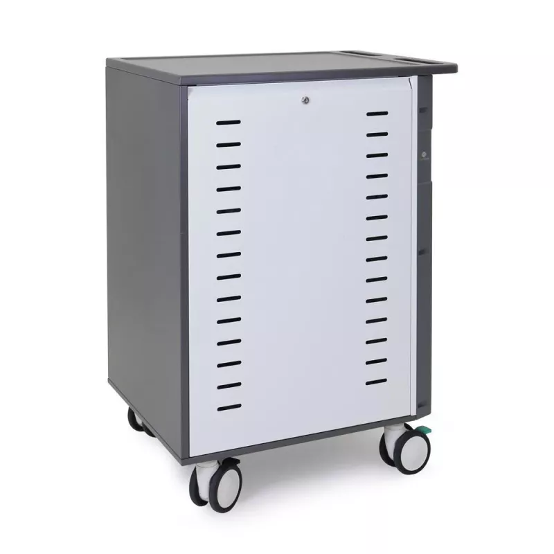 Ergotron Zip40 - Vežimėlis (tik įkrovimui) - 40 planšečių / nešiojamųjų kompiuterių - Ekrano dydis: iki 39,6 cm (iki 15,6 colio)