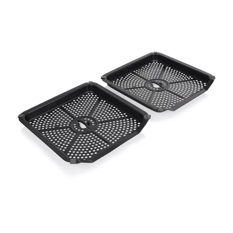 Princess Double Stack Airfryer | 182490 | Galia 3000 W | Talpa 11,2 L | Juoda