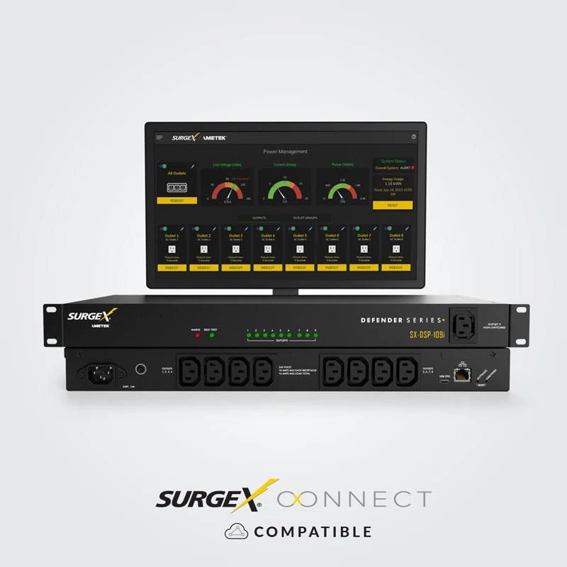 SurgeX Defender Series - Daugialypis apsauginis įtaisas (SurgeX SX-DSP-169I)