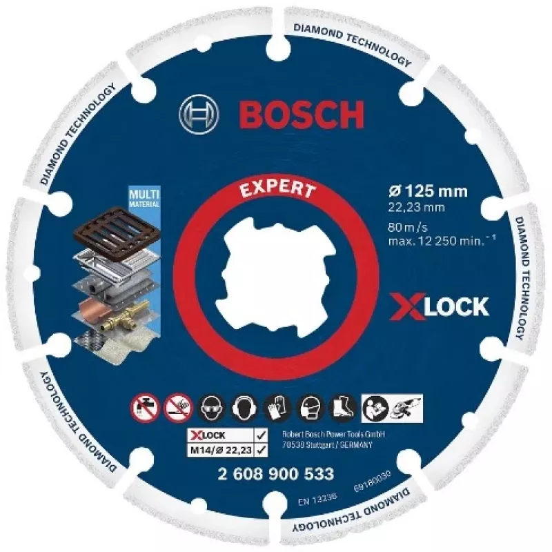 Bosch 2 608 900 533 kampinio šlifuoklio priedas Pjovimo diskas