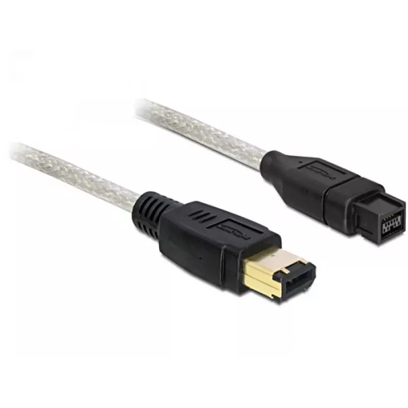 FireWire kabelis DeLOCK 82595 1 m pilkas kištukas/kištukas