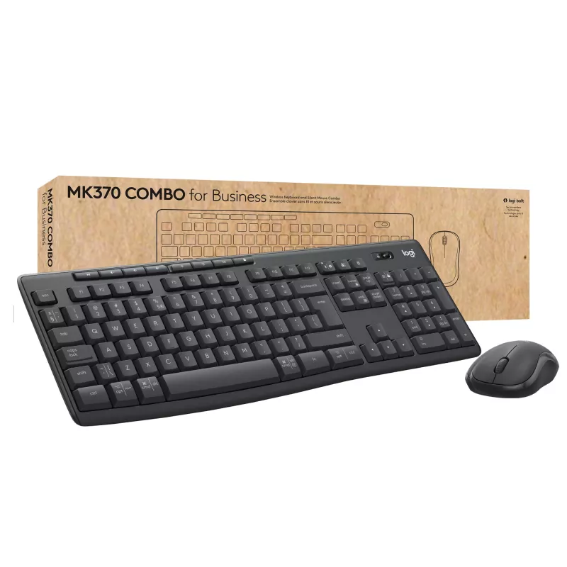 Logitech MK370 Combo for Business - klaviatūros ir pelės rinkinys