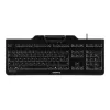 CHERRY KC 1000 SC klaviatūra USB QWERTZ Swiss Juoda