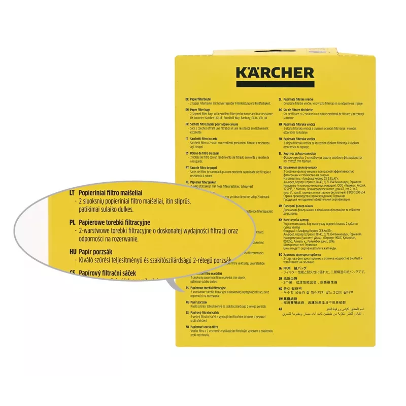 Kärcher 6.904-322.0 dulkių siurblio priedas / eksploatacinė prekė