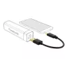 DeLOCK USB įkrovimo laidas Type-A į USB Type-C 15 cm juodas