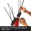 Einhell GE-FS 18/53 Li-Solo Juoda Raudona Plastikas 530mm 182cm