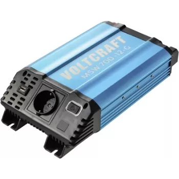 VOLTCRAFT Wechselrichter MSW 700-12-G 700 W 12 V/DC - 230 V/AC modifikuota sinusinė banga (VC-13984535)