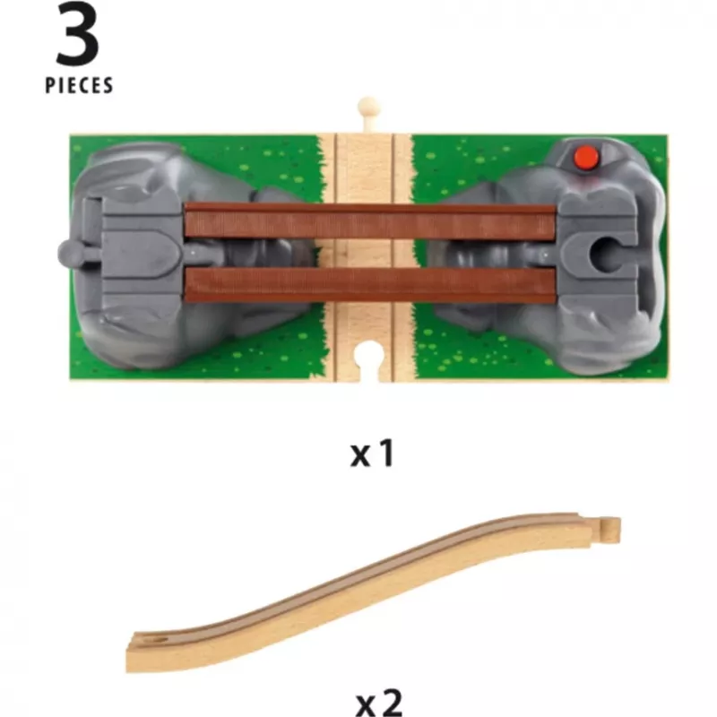 BRIO World Slenkantis tiltas