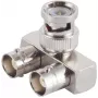 Adapteris ShiverPeaks 98820-1 BNC į 2 RCA garso / daugialypės terpės jungčių adapteris
