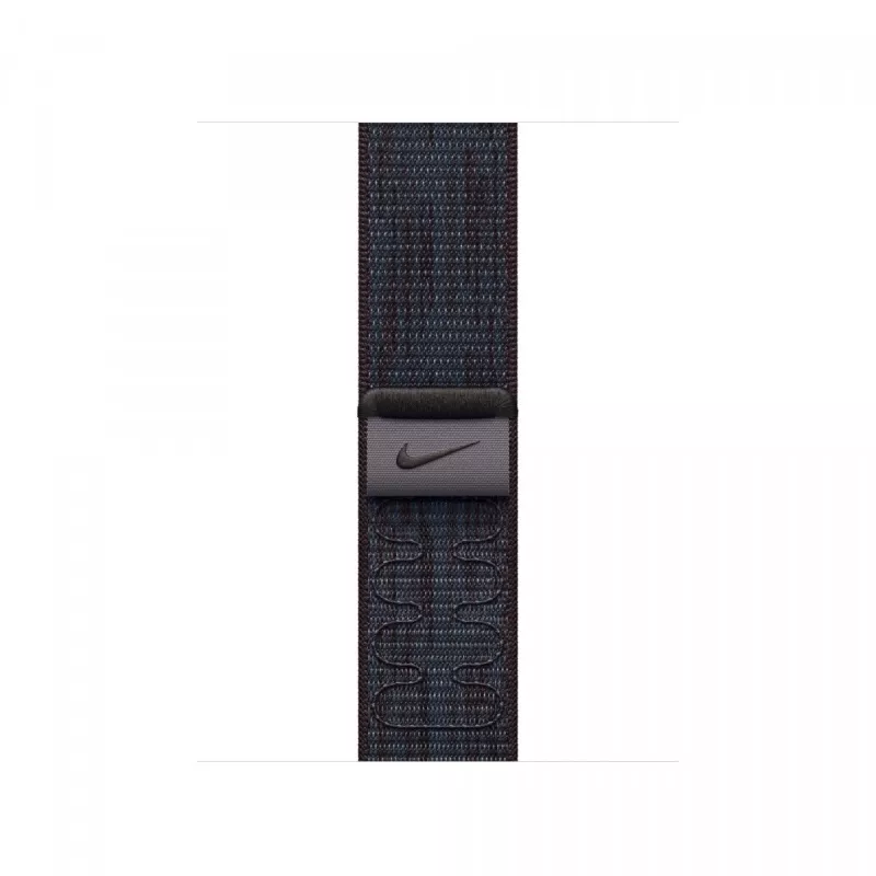42 mm Juoda/Blue Nike Sport Loop