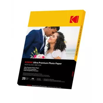 Kodak Ultra Prem Photo 280g 10.4 Glossy A4x25