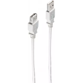 shiverpeaks BASIC-S USB 2.0 laidas, A kištukas - A mova 5,0 m (BS-77125)
