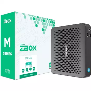 Zotac ZBOX edge MI648 0,64 L dydžio kompiuteris juodas i5-1340P 1,9 GHz