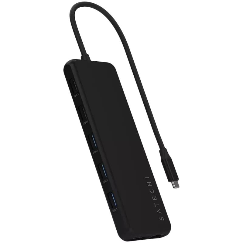 Daugiaportis USB-C adapteris Satechi ST-P3D13K 13-in-1 su trijų ekranų palaikymu