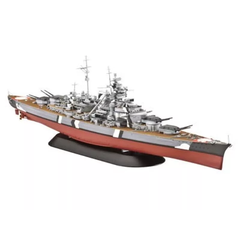 Laivo modelis Revell Bismarck Surinkimo rinkinys 1:700
