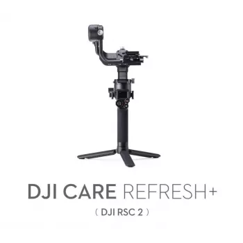 DJI Care Refresh+ paslaugų planas, skirtas DJI RSC 2 — oficiali keitimo apsauga