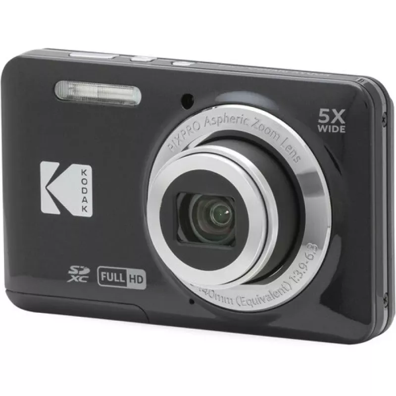 Kodak PIXPRO FZ55 1/2.3 kompaktiškas fotoaparatas 16 MP CMOS 4608 x 3456 pikseliai juodas (FZ55BK)