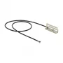 Antena DELOCK 86217 MHF jungtis 4 dBi, 2,4–2,5 / 5,15–5,875 GHz, 50 Ω, 0,134 m kabelis, juoda/sidabrinė