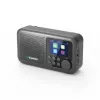 Radijo laikrodis BLAUPUNKT DR8BK — skaitmeninis žadintuvas su FM/DAB+, „Bluetooth 5.3“, 2 W, 1800 mAh, USB įkrovimas, juodas