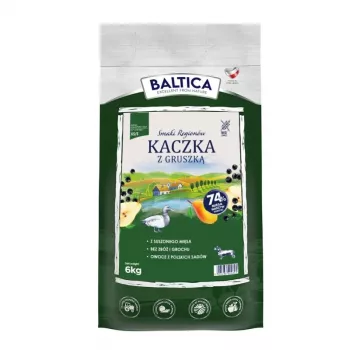 BALTICA regional flavours Small breeds Duck with pear - sausas šunų maistas - 6kg