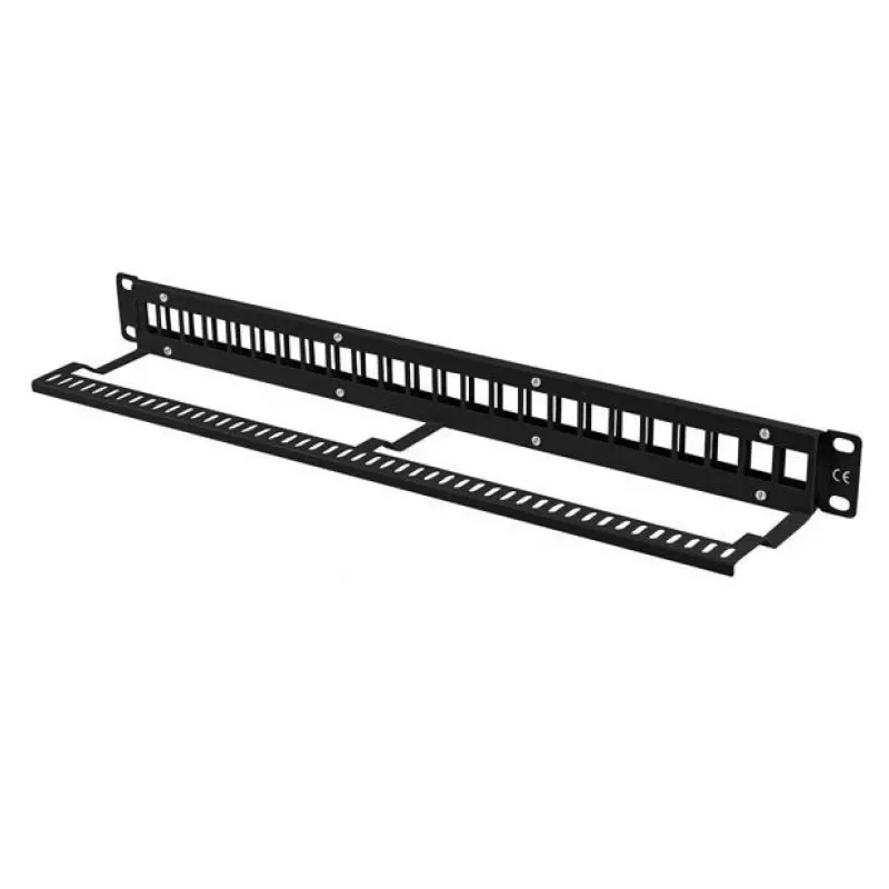 Pleistasis skydelis 1U Lanberg PPKS-1024-B