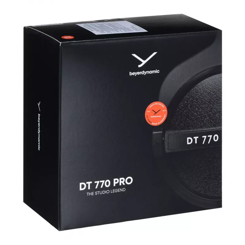 Beyerdynamic DT 770 PRO ausinės, laidinės, lankelio, muzikinės, juodos